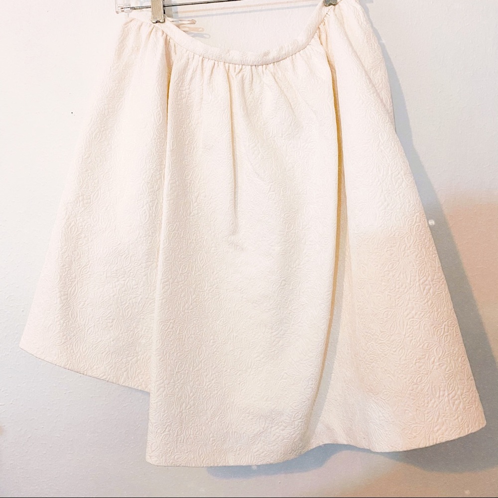 Top shop quilted pocketed origami full skirt rare